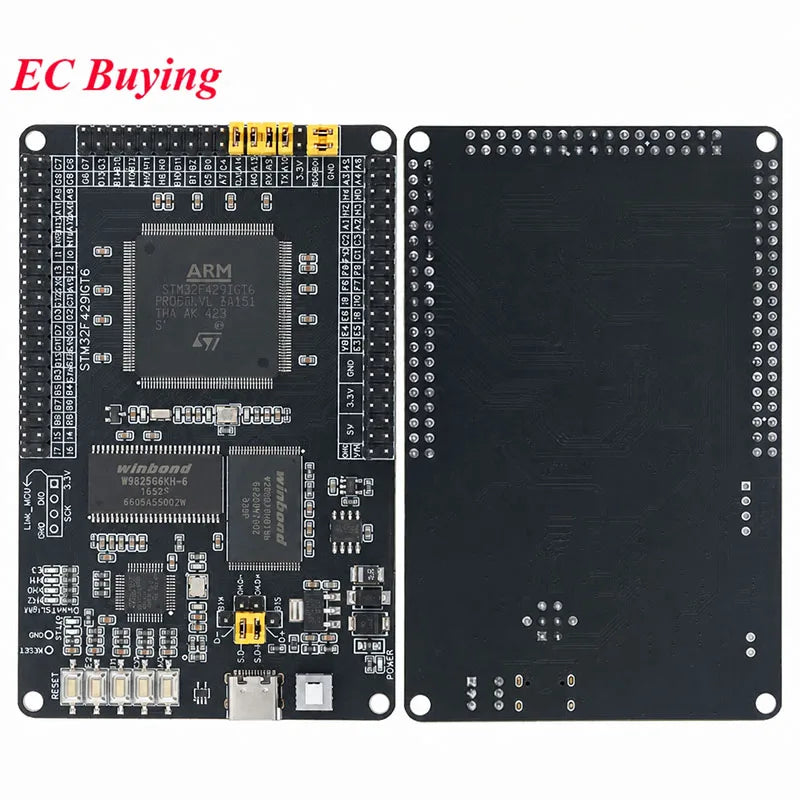 STM32F429IGT6 Core Development Board Chip STM32 System Learning Module Integrated ST-LINK Debugger Programmer Serial Port