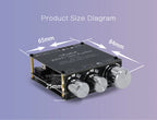TPA3116D2 50W+50W Bluetooth 5.0 Subwoofer Amplifier Board 2.0 Channel High Power Audio Stereo AUX USB Bass CAR AMP t50l t50h
