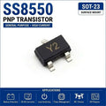 (100 pcs) SS8550 (Marking Y2) SOT-23 - PNP Transistor 20V 1.5A 100MHz
