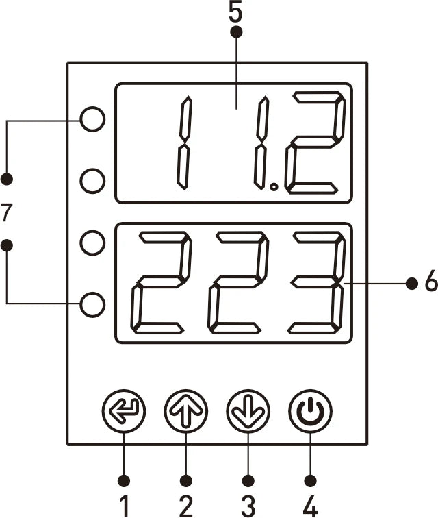Samwha-Dsp AVR-XX Dual Display Adjustable Voltage and Over-current Protection Relay 40A,63A