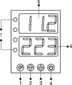 Samwha-Dsp AVR-XX Dual Display Adjustable Voltage and Over-current Protection Relay 40A,63A