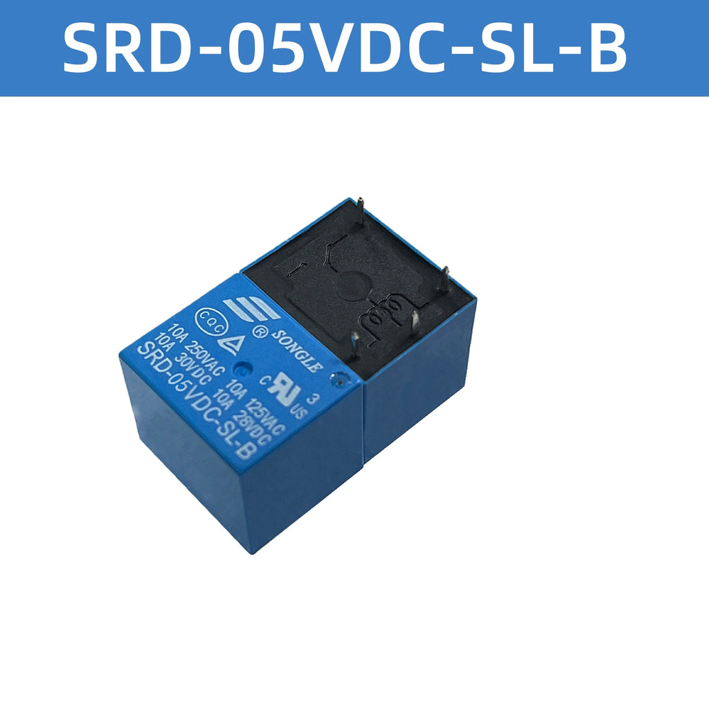 10-1pcs Relay SRD SRD-03VDC-SL-C SRD-05VDC-SL-B SRD-24VDC-SL-A SRD-12VDC-SL-C 3V 5V 6V 9V 12V 24V 10A 250VAC 5PIN Relays Relais
