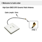 28dBi Ceramic Internal Patch Active GPS GLONASS Dual Antenna