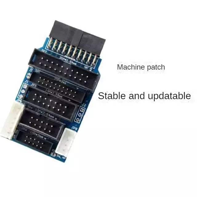 JLINK V8 V9 Simulator Downloader STM32 Singlechip  J-Link 1.8V-3.3V-5V Gold Sinking Process