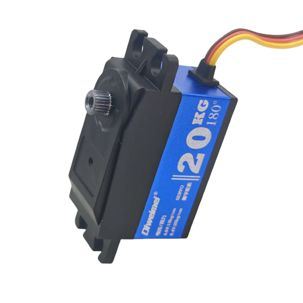 Servo 20kg 12kg Servo 180°/270° Short Type Metal Digital Servo Suitable for 1:10 RC Scale Remote Control Car Racing Drift Robot