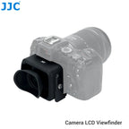 JJC 3X LCD Viewfinder Camera Extender Eyecup Eyepiece Collapsible Fit 3.0' Screen for Nikon Z30 Sony ZV-1 RX100 Fuji X-T30 III