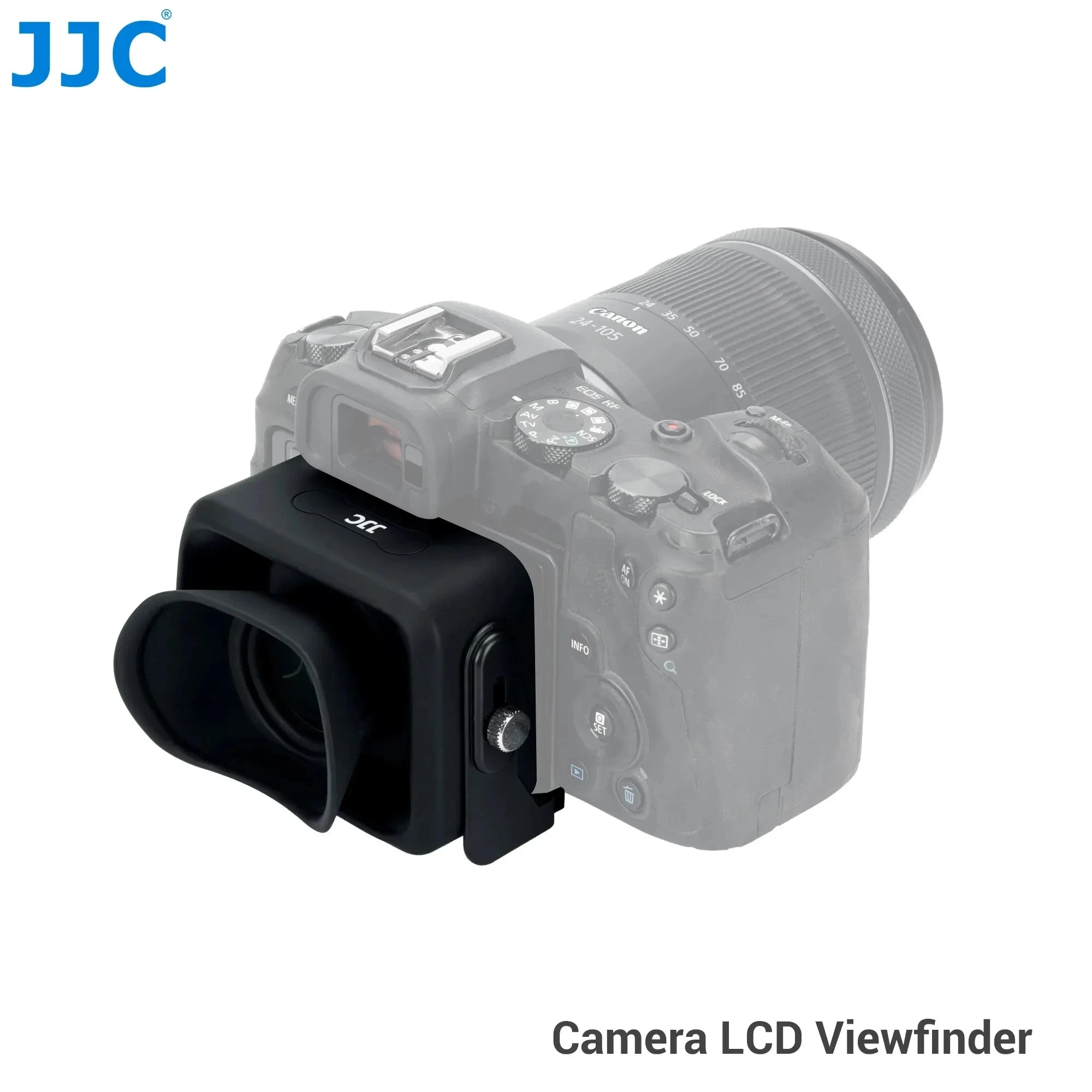 JJC 3X LCD Viewfinder Camera Extender Eyecup Eyepiece Collapsible Fit 3.0' Screen for Nikon Z30 Sony ZV-1 RX100 Fuji X-T30 III