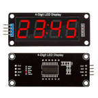 Tm1637 Led Display Module  4 Digit 7 Segment 0.56 Inch Time Clock Indicator For Arduino Module Red Blue Green Yellow  Color