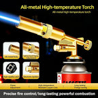 Professional Metal Welding Gas Torch Flame Butane Portable Outdoor BBQ Spray Nozzle Flamethrower Welding Equipment Kitchen