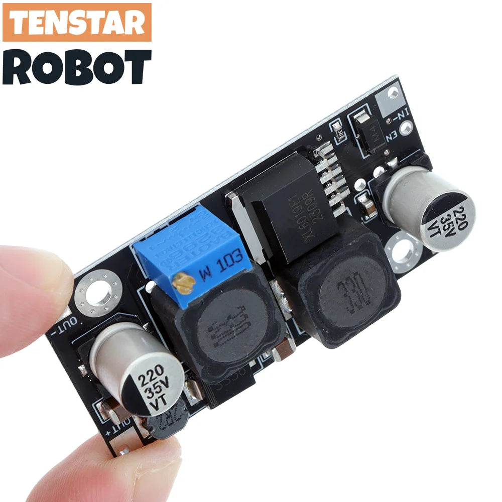 XL6019 (XL6009 Upgrade) Automatic Step-Up Step-Down Dc-Dc Adjustable Converter Power Supply Module 20W 5-32V to 1.3-35V