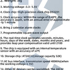 DS3231 AT24C32  SD3078 IIC Module Precision Clock Module DS3231SN for Arduino Memory module