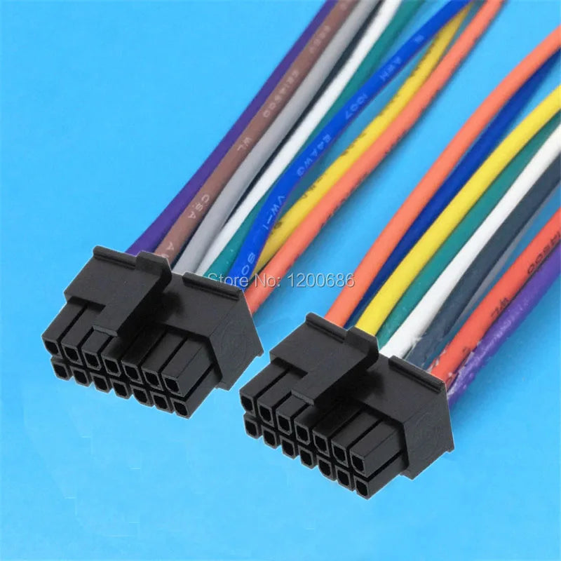 20AWG 600MM Micro-Fit 3.0 43025 Molex 3.0MM 430251600 430251400 430251200 430251000 430250800 0430252400 Cable Assemblies