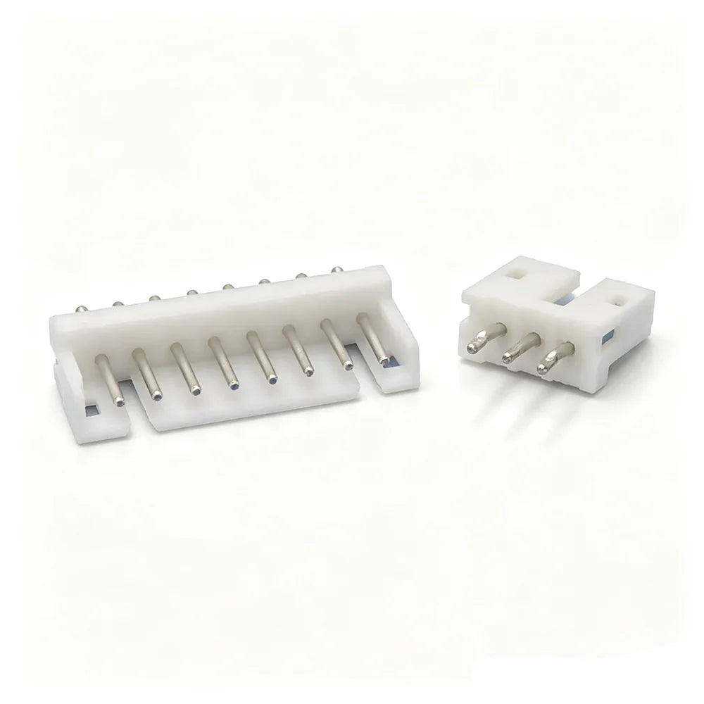 100pcs A2007WV Series 2.0mm Right-Angle Male Connector 90Degree Pin Header Wire to Board Wafer Connector