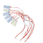 5pcs DC 5V 1.5W High Brightness 5730 LED Lamp Bead Module Decoration Atmosphere Light Board Red/Green/Purple/Yellow/Blue/White
