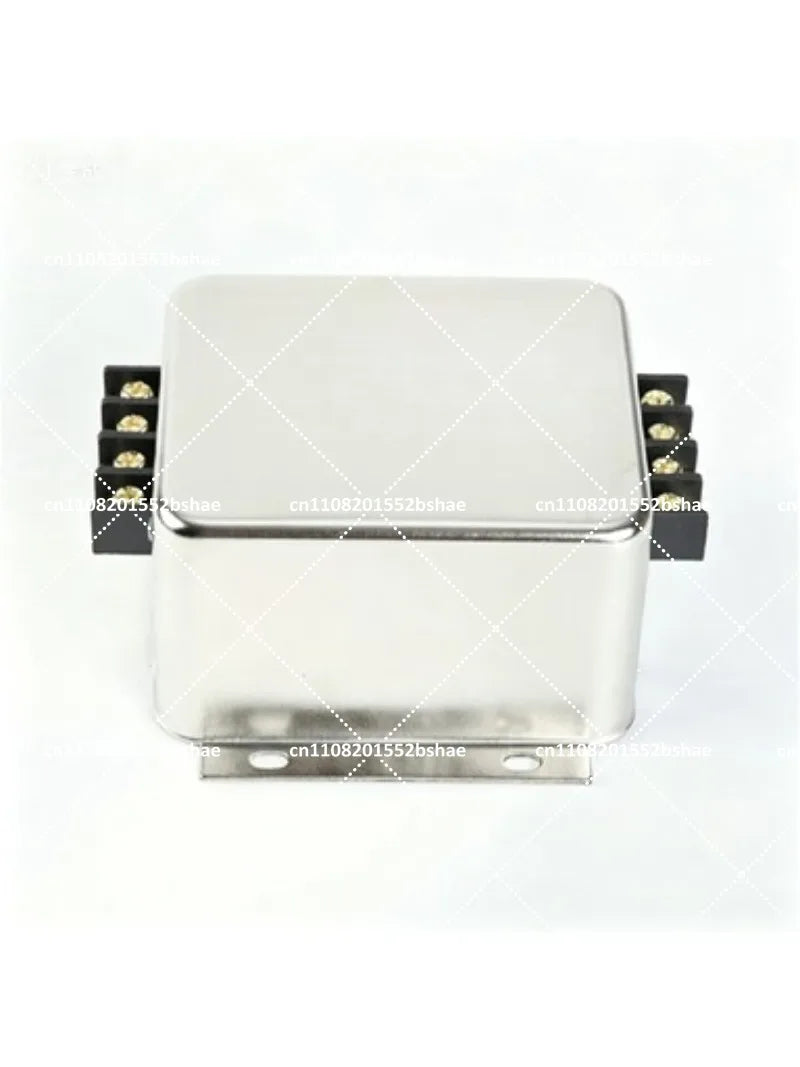 Power Filter 220V Anti-Interference Terminal Block 30A Three-Phase Four-Wire 380V EMI Noise Suppressor