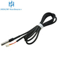 Stainless Steel Waterproof DS18B20 Temp Sensor, 2-Core With Terminal, Durable Probe For Accurate Temperature Measurement