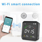 FABISENSE pth-9c NDIR co2 senor Carbon Dioxide Detector with Temperature and Humidity Meter CO2 Beep Alarm Low Battery Reminder