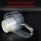 18650 PVC Heat Shrink Tube Battery Pack Clear Width 29.5mm~300mm Insulated Protection Film Wrap Lithium Case Cable Sleeve