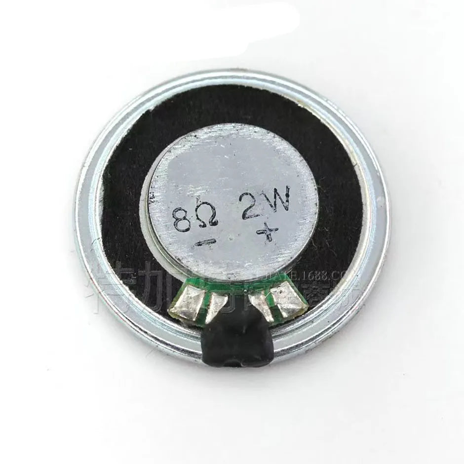QXNY Mini 8 Ohm 8Ω 2W Horn Loudspeaker Diameter 30mm Loud Speaker Replacement Parts Fist Toy Chanting Machine Radio Momitor