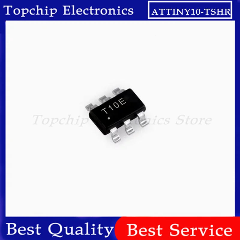 10pcs ATTINY10-TSHR SOT23-6 ATTINY10 T10H* T10H3 SOT SMD