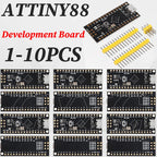Micro ATTINY88 Development Board 16Mhz /Digispark ATTINY85 Upgraded/Nano V3.0 ATmega328 Extended Compatible for Arduino IDE 1.0+