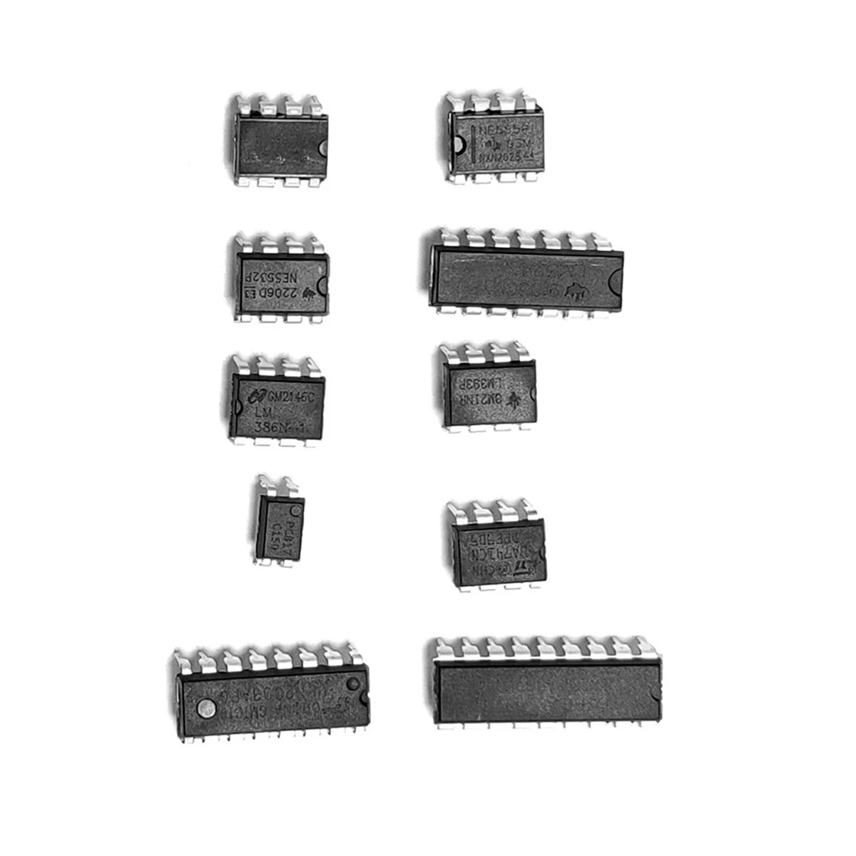 85PCS 10 Specifications IC NE555 LM324 Integrated Circuit Chip Kit-Y41A