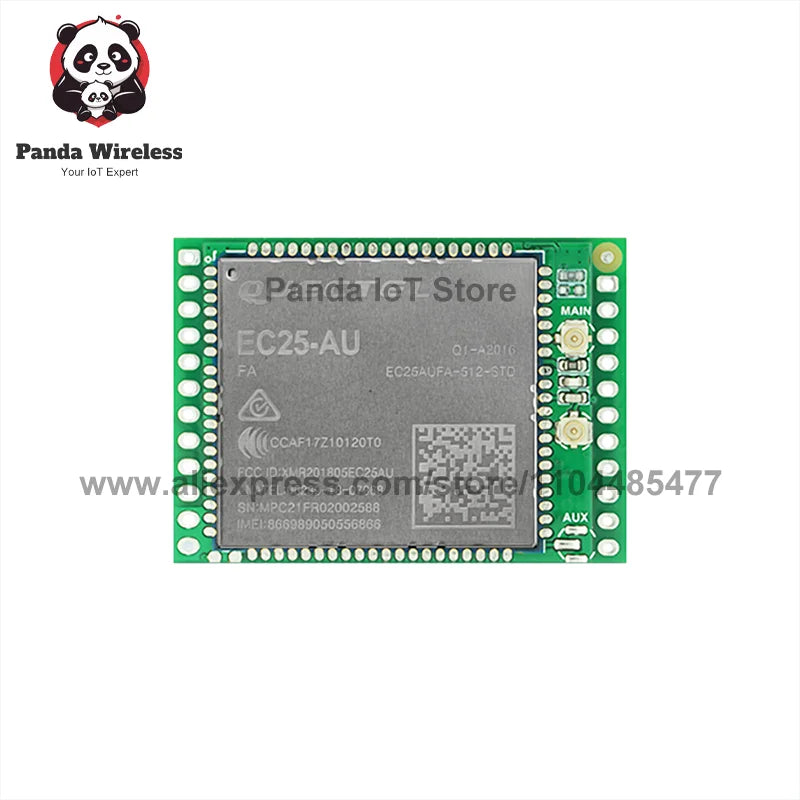 Quectel EC25-AUFA 4G Development Core Board LTE CAT4 GNSS GPS Global Band Graphics Card Processor Compatible Module