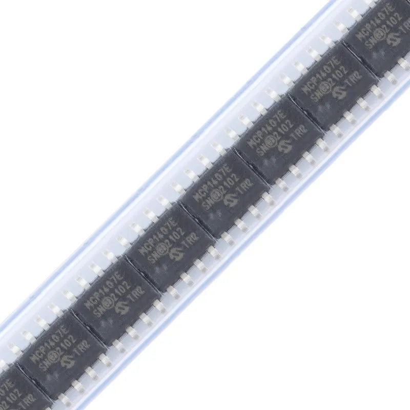 1~100Pcs MCP1407-E/SN SOP8 Surface Mount 6A High Speed Power MOSFET Driver Integrated Circuit Chip For Power Control Board