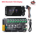 3D Printed Accessories Makerbase MKS Monster8 V2 32Bit Control Board 3D Printer Parts TMC2209 A4988 for Voron VS Spider Octopus
