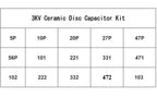 150Pcs/Box 15Value 3KV Ceramic Disc Capacitor 5P 10P 22P 47P 56P 100P 150P 220P 330P 470P 102 222 332 472 103 DIY KIT