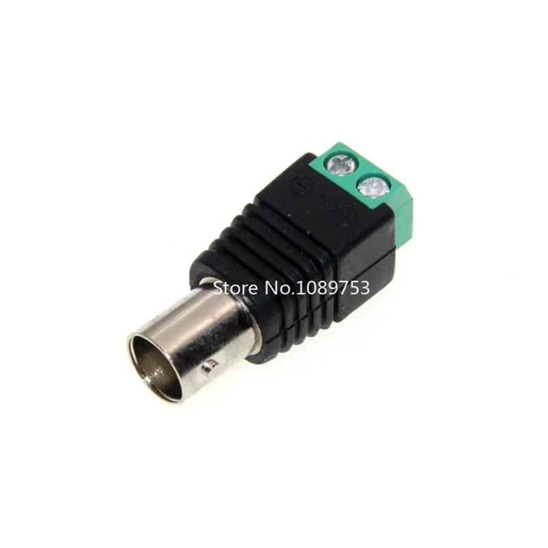10pcs BNC RCA Male Female to BNC RCA male Female Adapter Plug Coax Cable Video audio wire Converter Connector for CCTV Camera