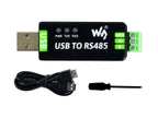 Waveshare Industrial USB To RS485 Converter USB TO RS485 Bidirectional Converter Compatible with Linux/Android/Windows 11/10/8/7