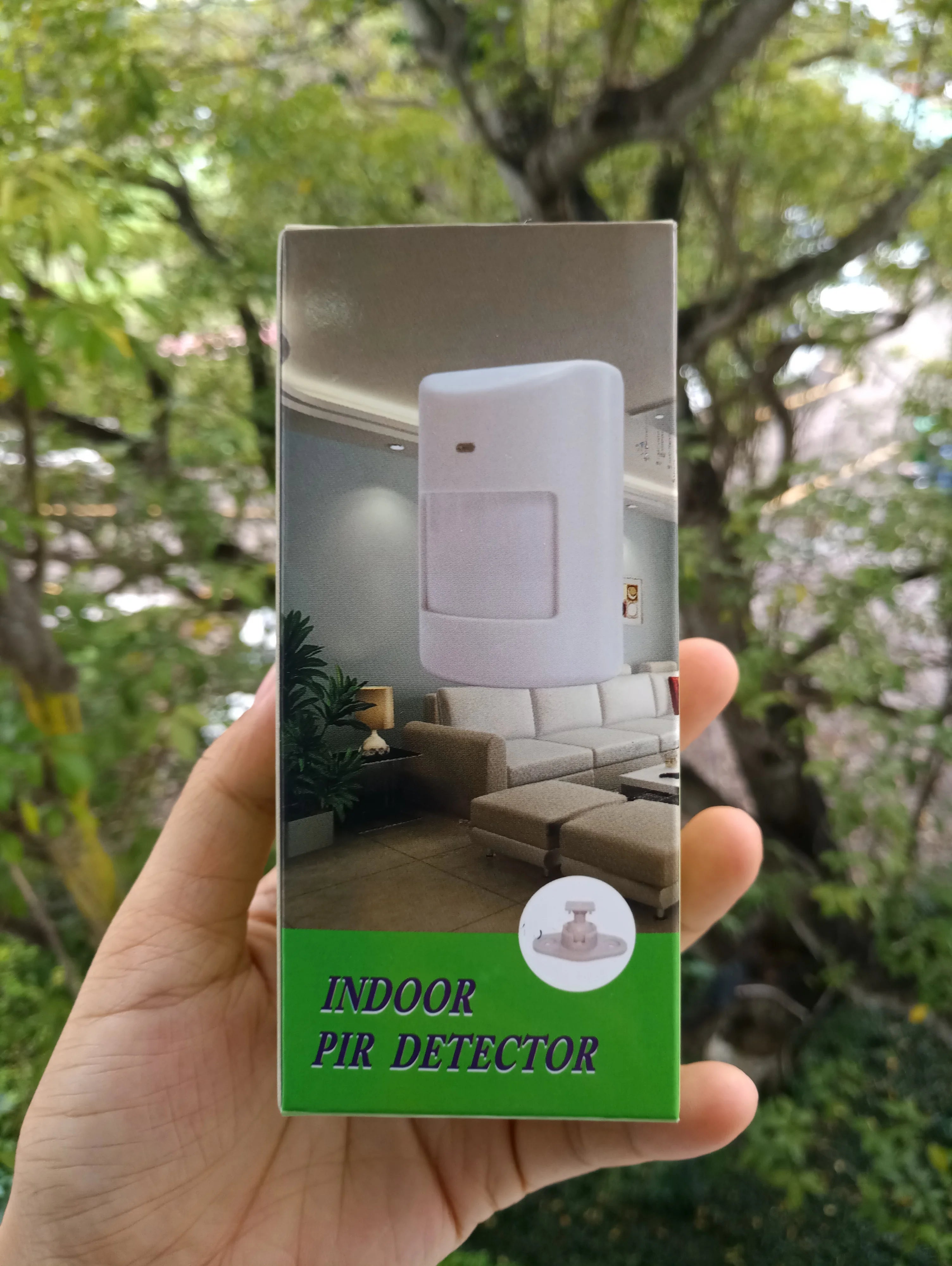 1/3pc 433MHz Indoor Wireless PIR Motion Sensor Detector Battery Powered Wide Angle Detection Range for Burglar Home Alarm System