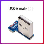 FFC Type-C Mini Micro USB Extension Ribbon Cable 90 FPV Slim Flat Soft Flexible FPC Charge FPV Brushless Handheld Gimbal Monitor