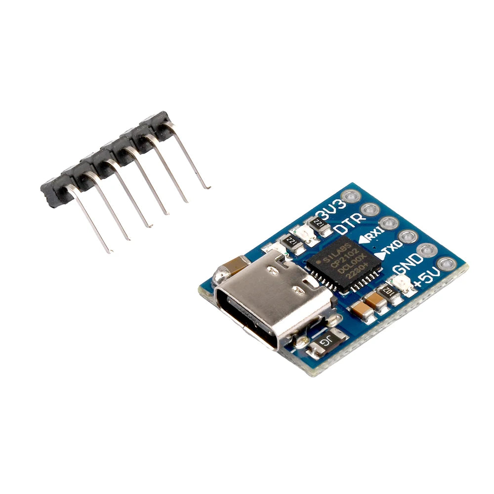 TYPE-C USB CP2102 to UART TTL Module 6Pin Serial Converter UART STC Replace FT232 for aduino