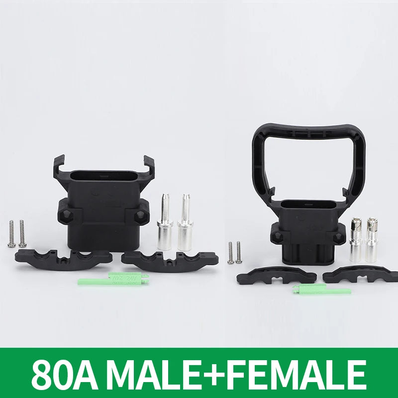 1/5/20 Sets REMA Type 80A 160A 320A Male Female Docking New Energy Industrial Electric Forklift Power Interface Connector