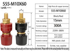 M5 M6 M8 M10 Wire Binding Post Thread Screw  Weld Inverter，Clamp，Power Supply Splice, Battery Terminal Connection