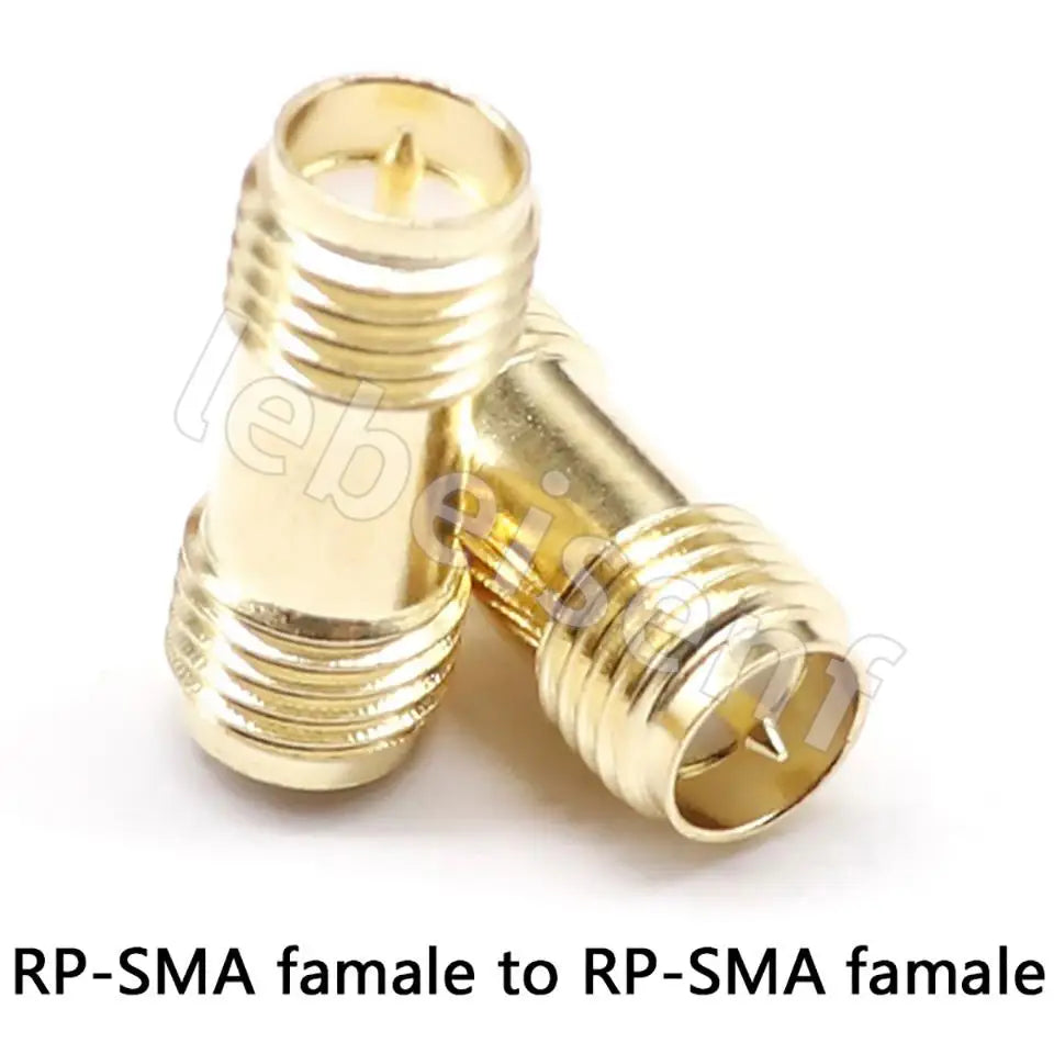 RP SMA Male Female to RP SMA Male Female Adapter RF Coax Coupling Nut barrel Connector Converter For WIFI 4G Antenna