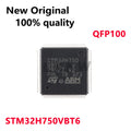 (1piece) New Original STM32H750VBT6 STM32H750 VBT6 QFP100 ARM Cortex-M7 32-bit microcontroller chip In Stock