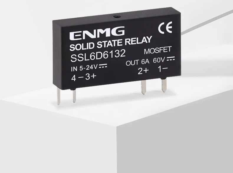 ENMG SSL2D Compact SSR Slim Solid State Relay SSL6D6124 DC 24V SSL2A2024 Opto - Isolated Replacement for Electromagnetic Relays.