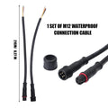 M12 IP67 Waterproof Cable Connector 2/3/4 Pin Male Female Plug with PVC Wire for Car Motorcycle LED Light Auto Accessories