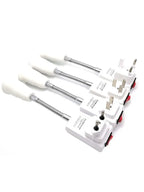 2PCS Flexible Tube E27 to EU UK US Plug Lamp Holder Converter Australia Rotary LED Light Base Bulb Socket With Switch
