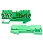 50Pcs ST 2.5-QUATTRO 4-Wire Terminal Block 2.5mm DIN Rail Compact Reliable Wiring Connections