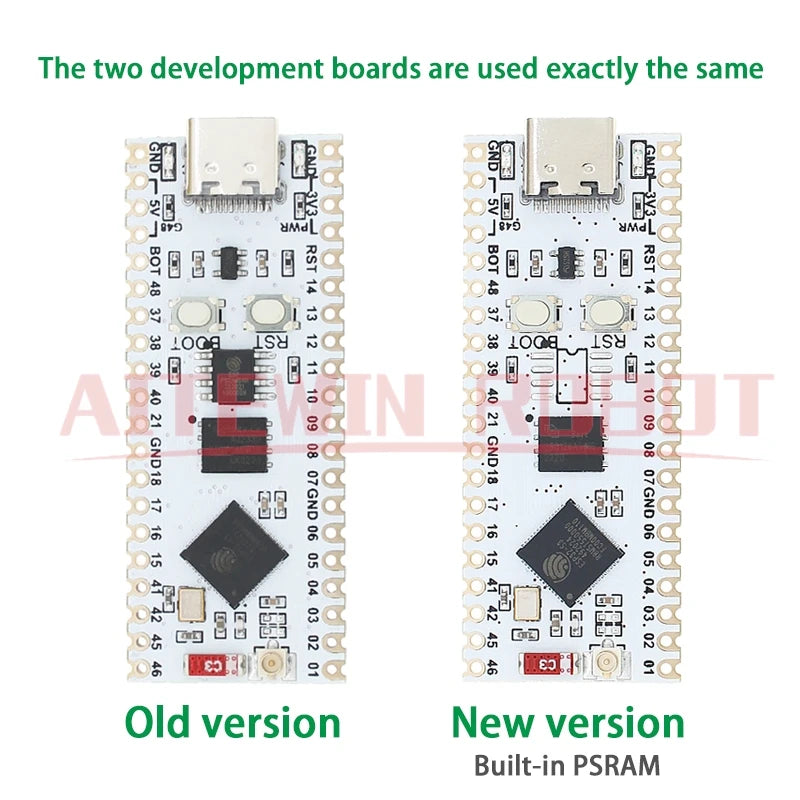 ESP32-S3 NANO WIFI Bluetooth Development Board ESP32-S3-N16R8 Module On-Board Ceramic Antenna Type C Interface