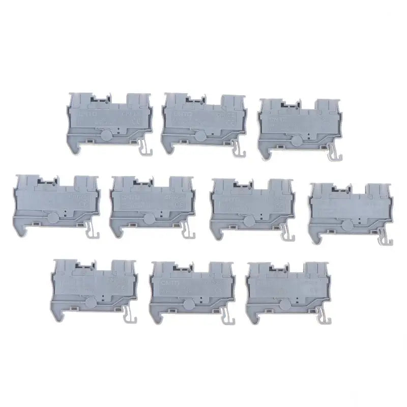 5/10PCS PT2.5 DIN Rail Spring Terminal Block PT2.5-PE Terminal End Cover D-PT2.5 Jumper Bar FBS10-5 Tool-free Wiringee Wiring