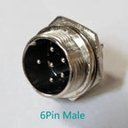 1PC GX16 2/3/4/5/6/7/8/9/10Pin 16mm Female Male Part Wire Panel Connector Aviation Plug Circular Socket