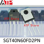 10PCS/LOT 100% New Original SGT40N60NPFDPN 40N60NPFD SGT40N60FD2PN 40N60FD2 TO-3P 40N60 IGBT Transistors 40A 600V