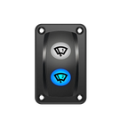 WINDSHIELD WIPER Rocker Switch DPDT 3 Position 2 In 1 Window Washer Switch 12V 20A Waterproof for CARS BOAT BUS RV SUV ATV UTV