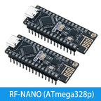 1-5PCSRF-Nano for Arduino Nano V3.0 Type C Nano Board ATmega328P Lgt328P CH340 Integrate NRF24L01+2.4G Wireless for RF24 Library