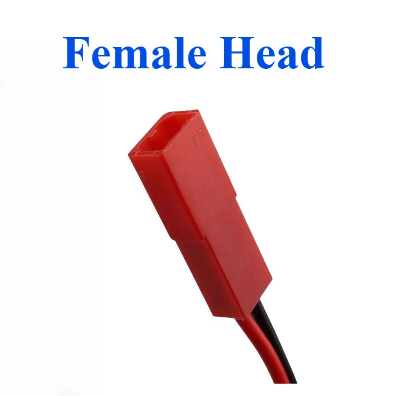 10Pcs/lot 10/15/20/30cm 2Pin JST Plug Connector Male+Female Plug Connector Cable Wire for RC Toys Battery LED Lamp JST Connector